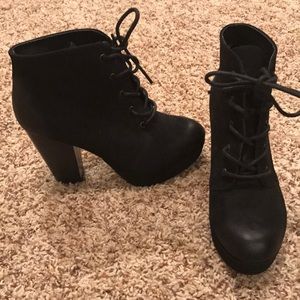 Target heel booties! Size 7!